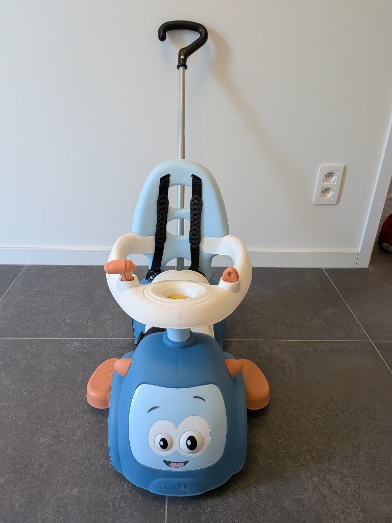 Smoby maestro balade 3-in 1 loopauto met duwstang, Kinderen en Baby's, Speelgoed | Buiten | Voertuigen en Loopfietsen, Ophalen