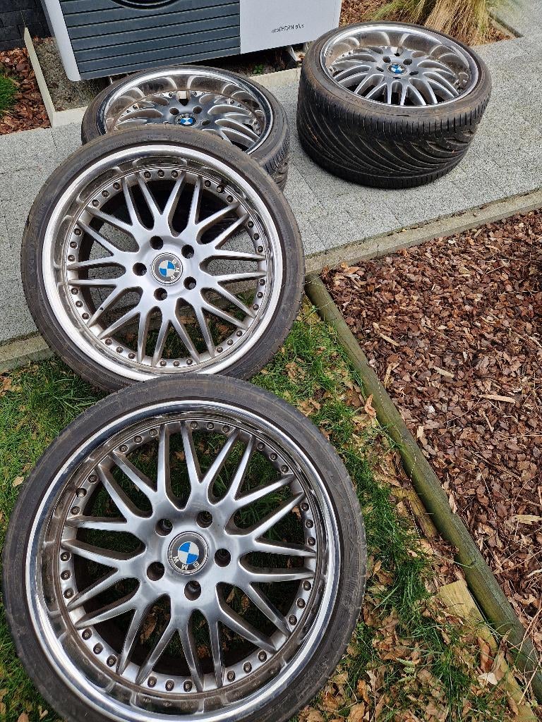 Bmw 19 inch breedset style 42 (new price), Gebruikt, 265 mm, Band(en), Personenwagen