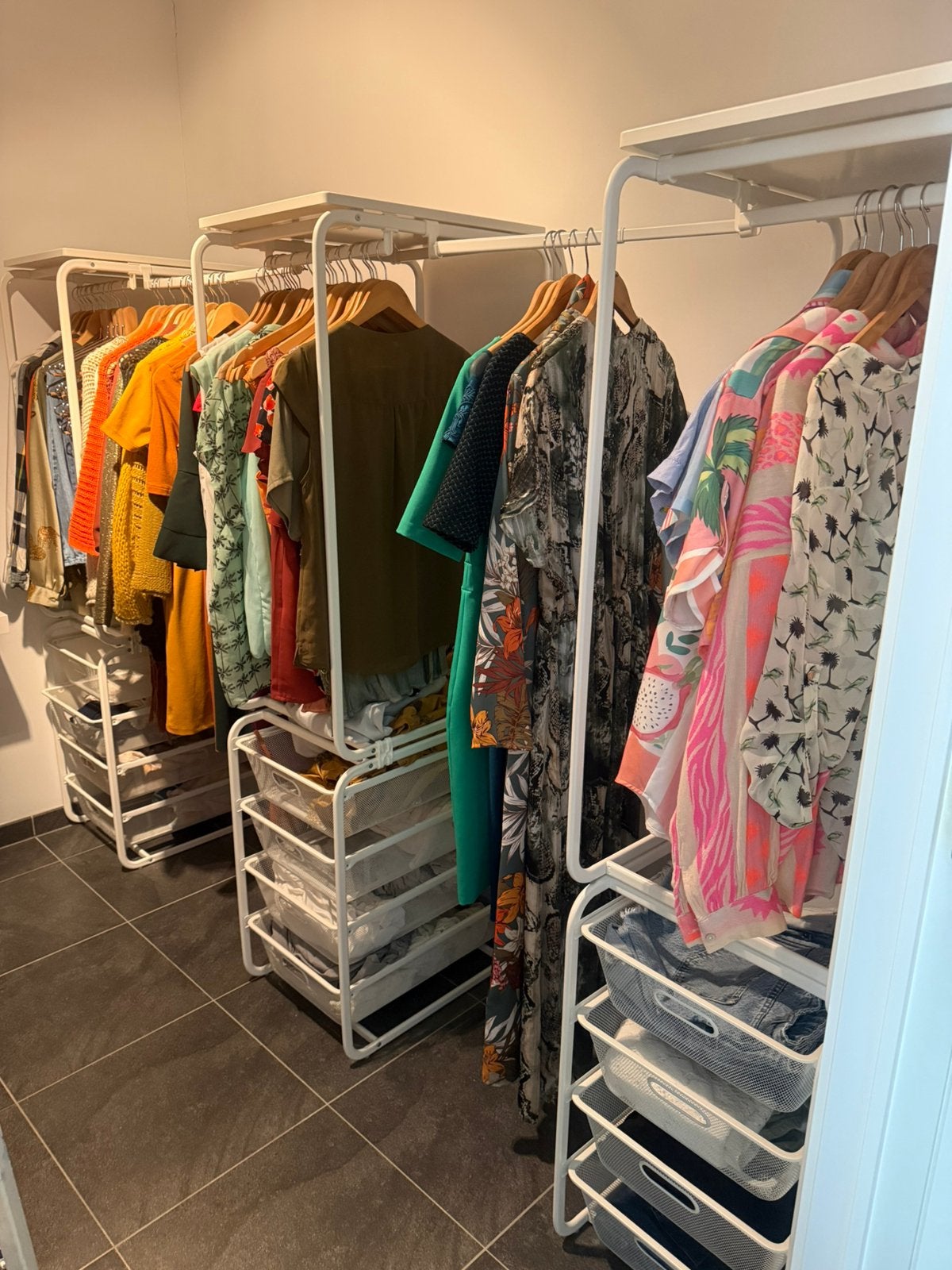 Ikea Algot dressing, Huis en Inrichting, Ophalen, Met lade(s), Zo goed als nieuw, 200 cm of meer