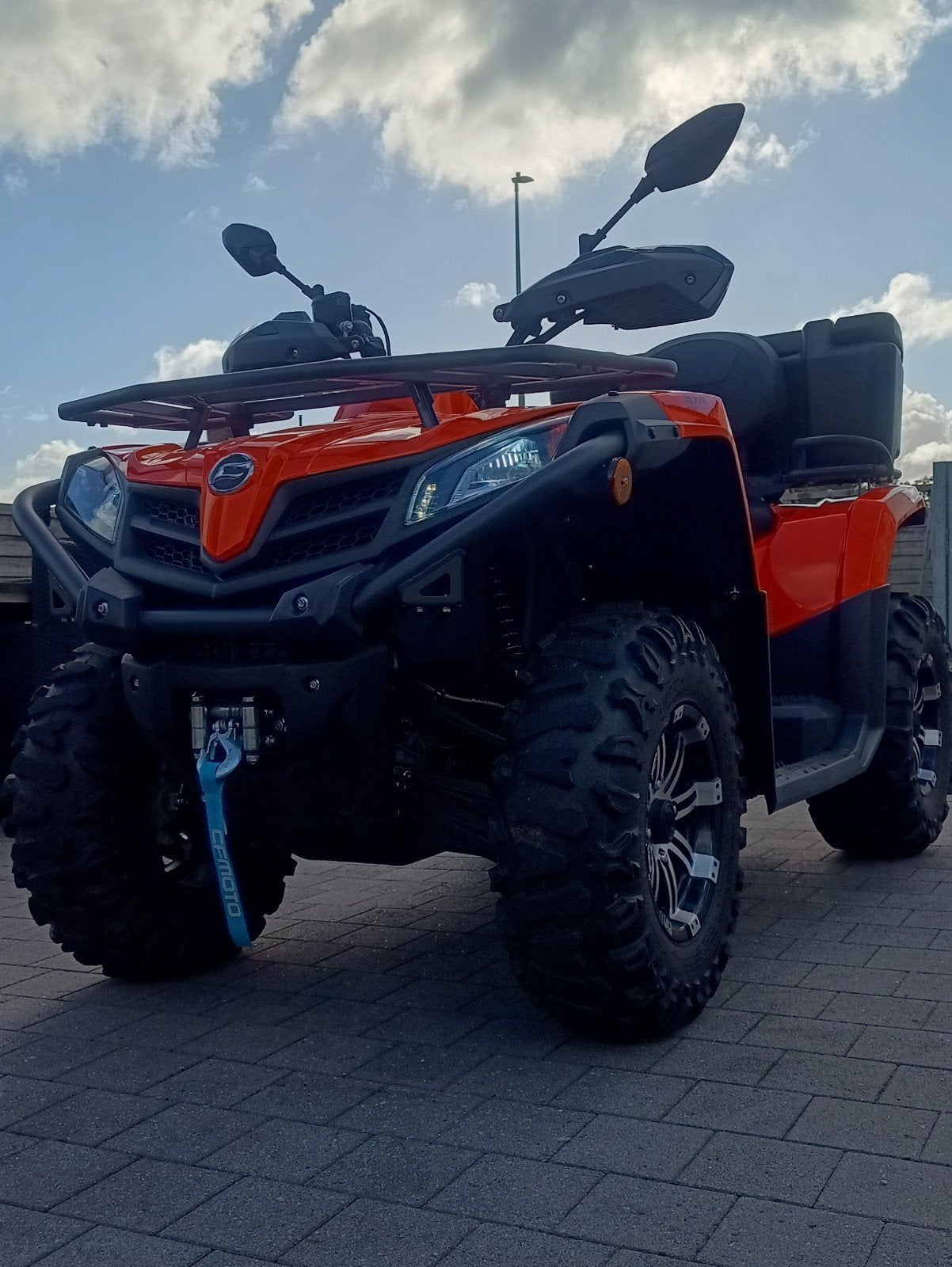 z.g.a.n CF moto 520L met L7e registratie net 4100km bj8/2021, Motos, 495 cm³, 12 à 35 kW, 1 cylindre