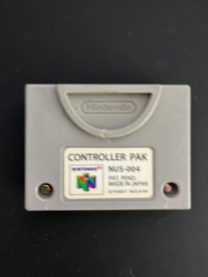 Nintendo 64 Controller Pak, Games en Spelcomputers, Spelcomputers | Nintendo Consoles | Accessoires, Ophalen of Verzenden, Gebruikt