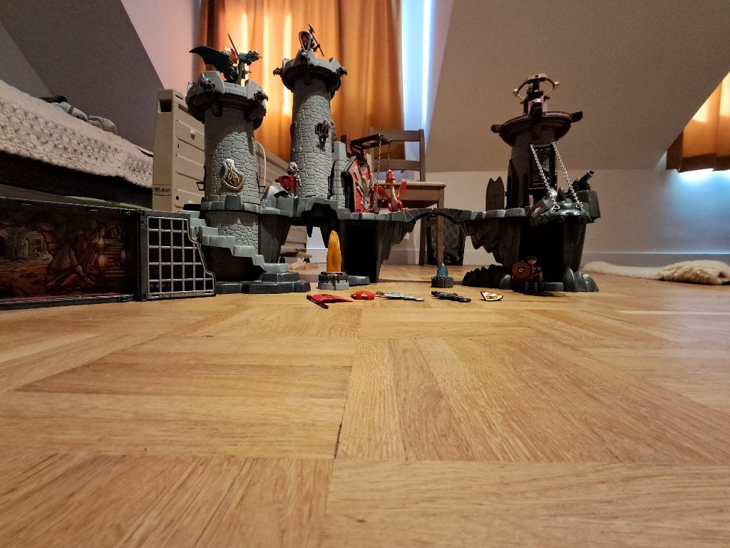 playmobil kasteel met vallen, Kinderen en Baby's, Ophalen, Losse onderdelen, Fantasy, Zo goed als nieuw