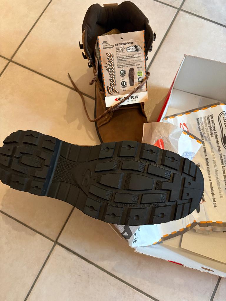 Cofra werkschoen Land Bis S3 SRC Maat 43, Bruin, Nieuw, Ophalen of Verzenden, Werkschoenen