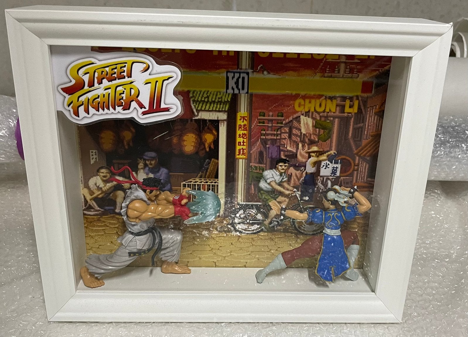 Street Fighter II diorama, Collections, Enlèvement ou Envoi, Comme neuf