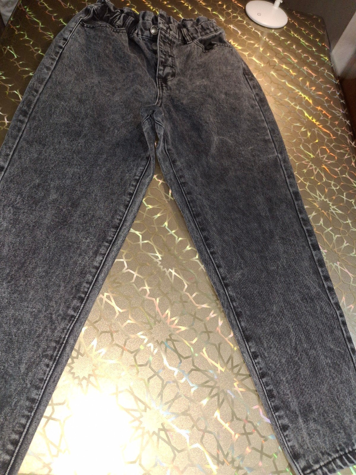 Jeans noir, Kleding | Dames, Spijkerbroeken en Jeans, Ophalen of Verzenden, Gedragen, Zwart, W30 - W32 (confectie 38/40)