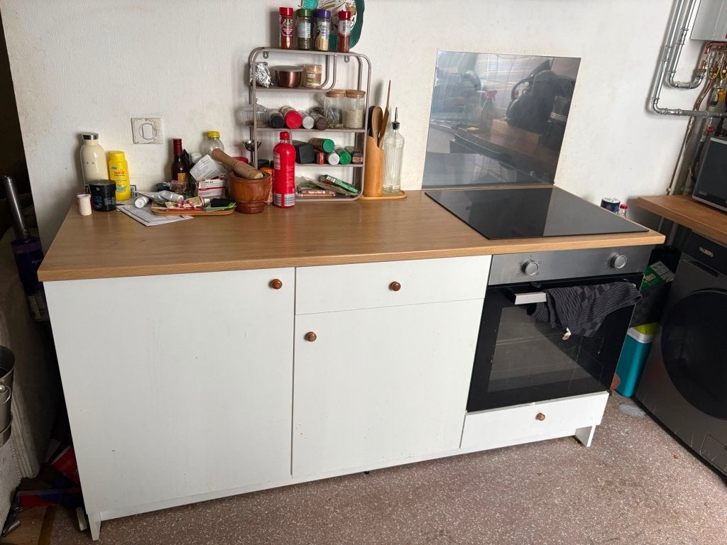 Petite Cuisine IKEA KNOXHULT, Ophalen, Gebruikt, Wit