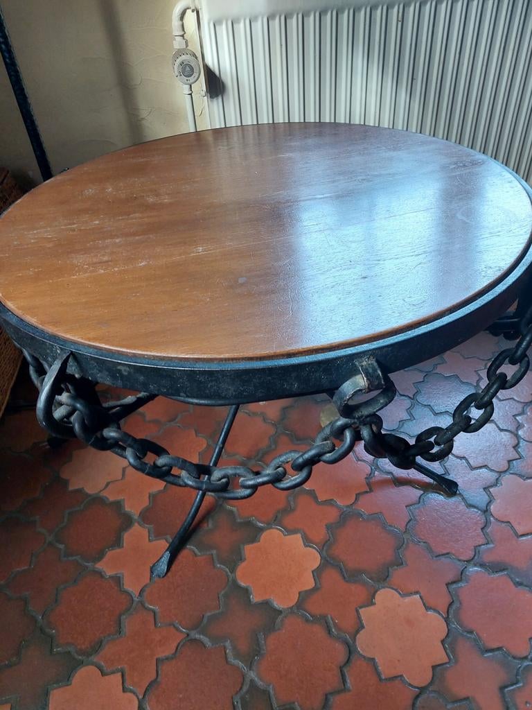Table de salon antique., Maison & Meubles, Tables | Tables de salon, Enlèvement