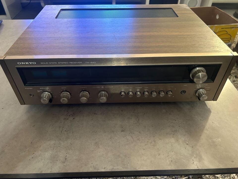 Récepteur Onkyo TX-440, Moins de 60 watts, Enlèvement, Onkyo, Stéréo