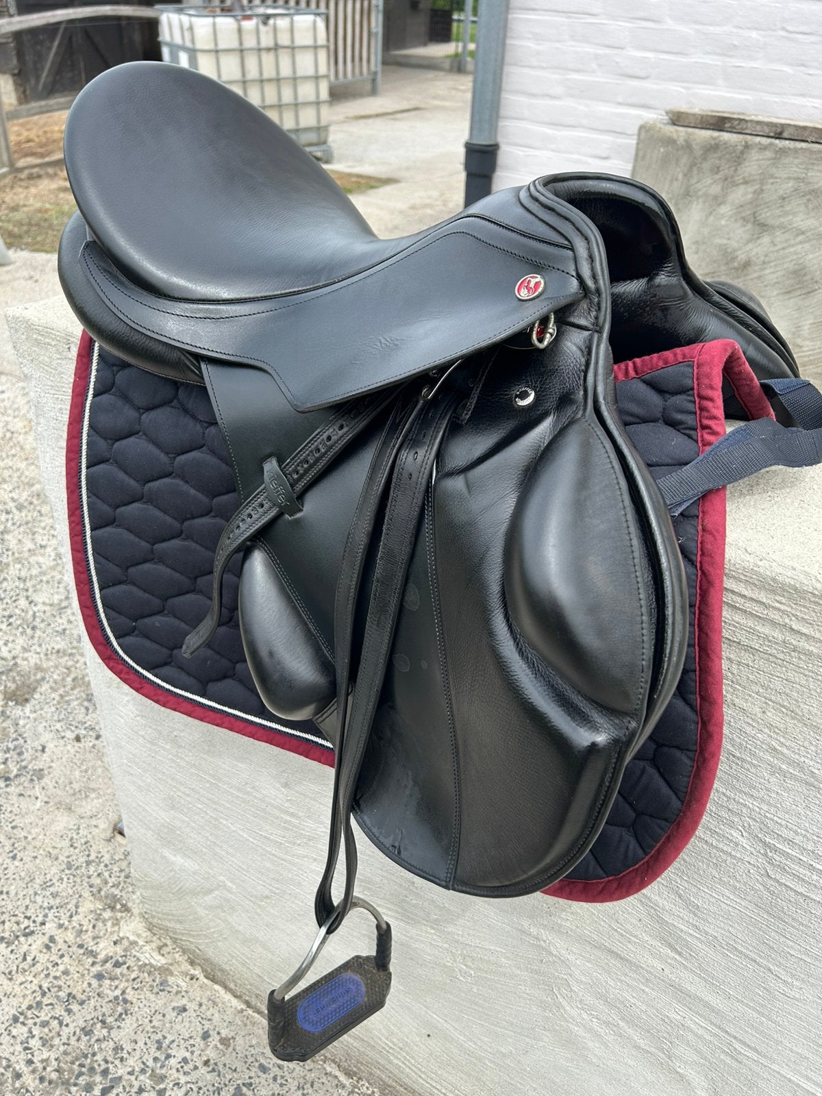 Zadel Kieffer Norbert Koof 17 inch te koop, Enlèvement, Comme neuf