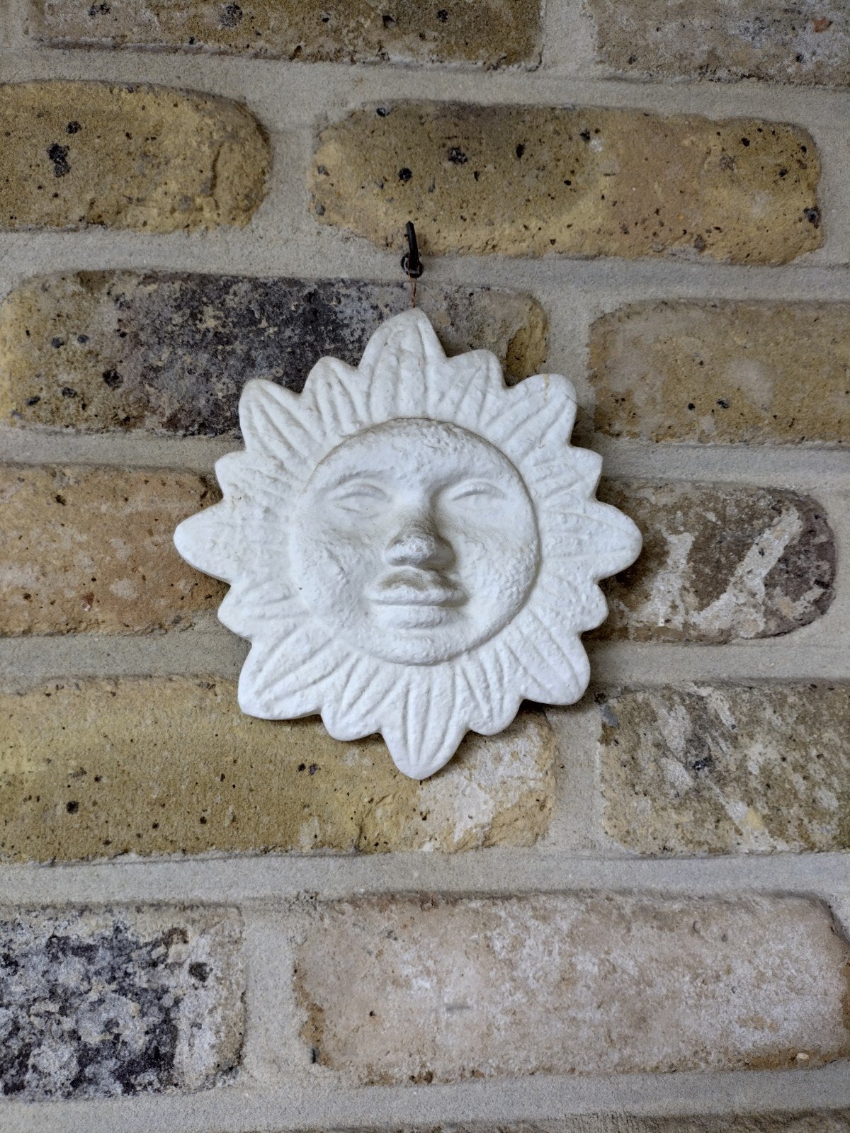 Zonnetje in steen - muurdecoratie, Ophalen, Zo goed als nieuw, Steen
