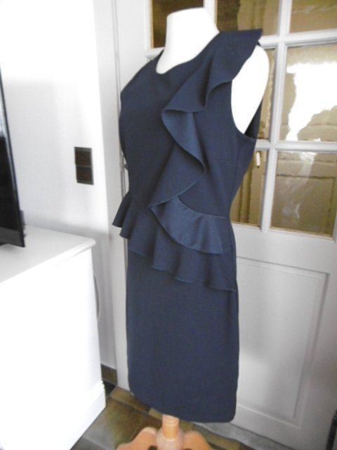 blauwe dames jurk Bel & Bo, maat 38, Kleding | Dames, Jurken, Bel & Bo, Ophalen of Verzenden, Zo goed als nieuw, Maat 38/40 (M)