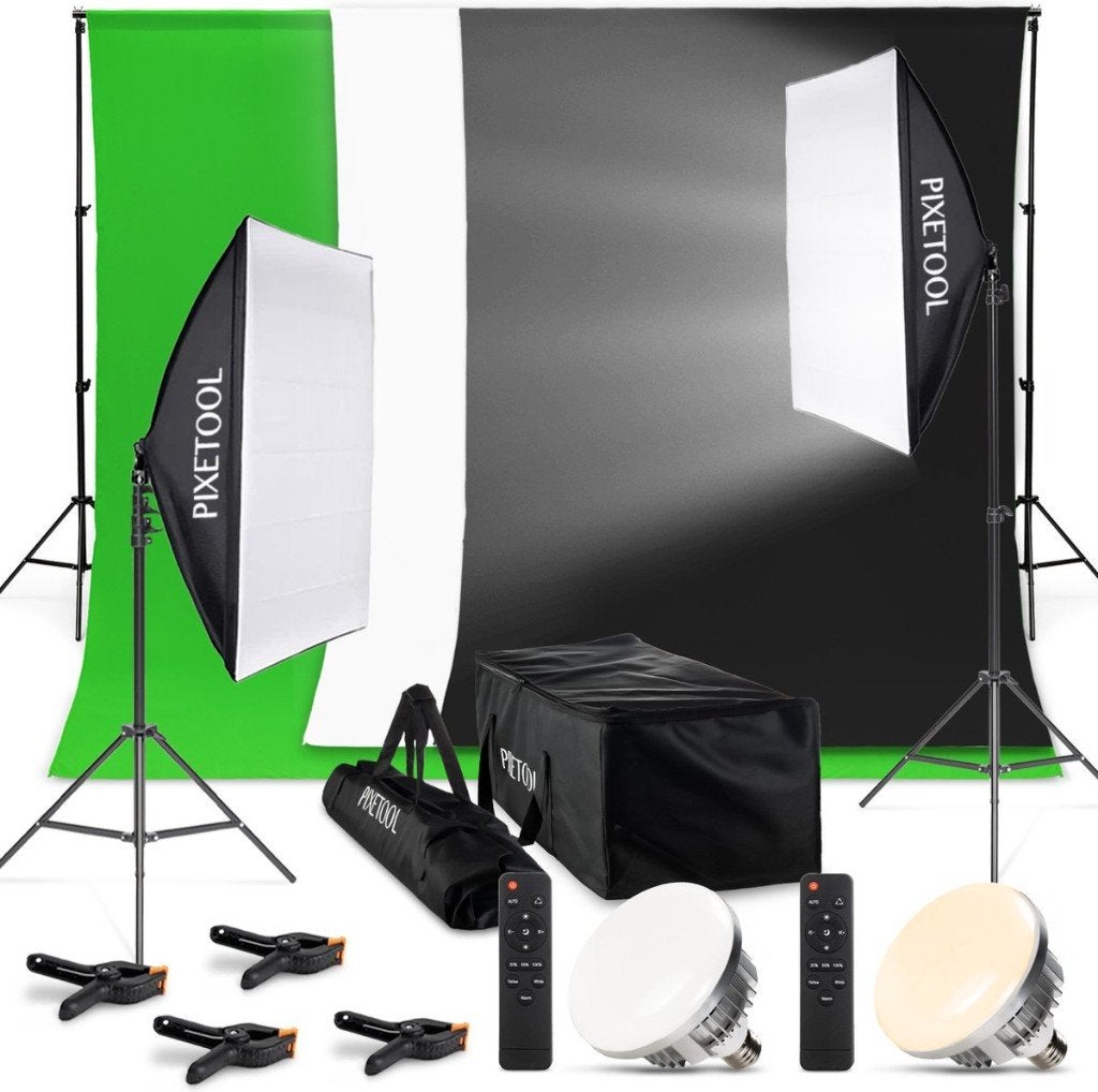 fotostudio set compleet in uitstekende staat, Audio, Tv en Foto, Fotografie | Fotostudio en Toebehoren, Zo goed als nieuw, Complete fotostudio