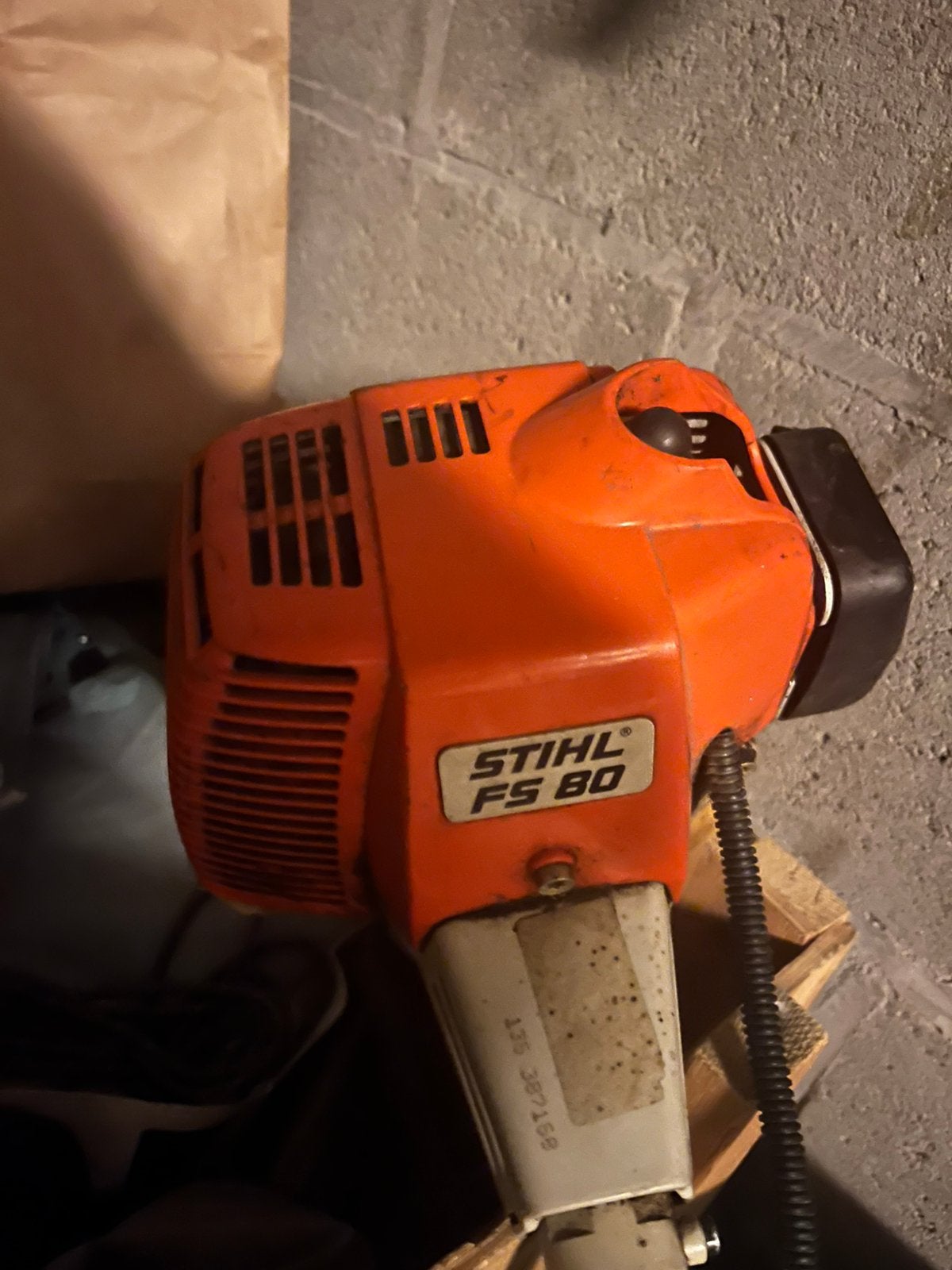 Stihl fs80, Jardin & Terrasse, Débroussailleuses, Enlèvement, Utilisé, Essence