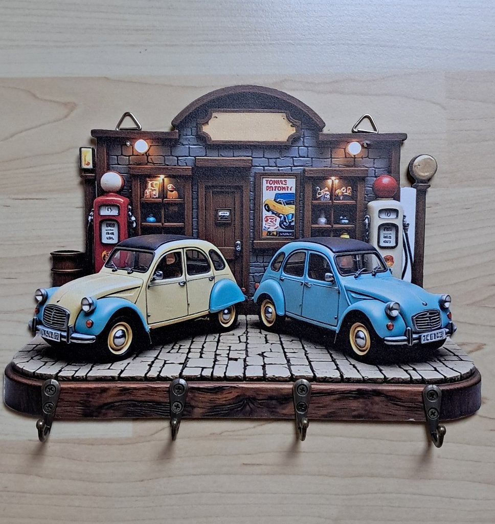 Citroën 2CV sleutelhanger, Ophalen of Verzenden, Nieuw, Transport