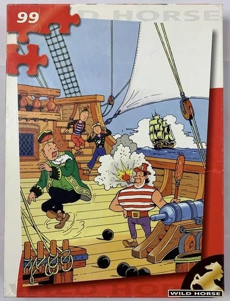 Suske en Wiske Puzzel 99 Stukjes Vintage Jaren 90, Kinderen en Baby's, Speelgoed | Kinderpuzzels, Verzenden, Meer dan 50 stukjes