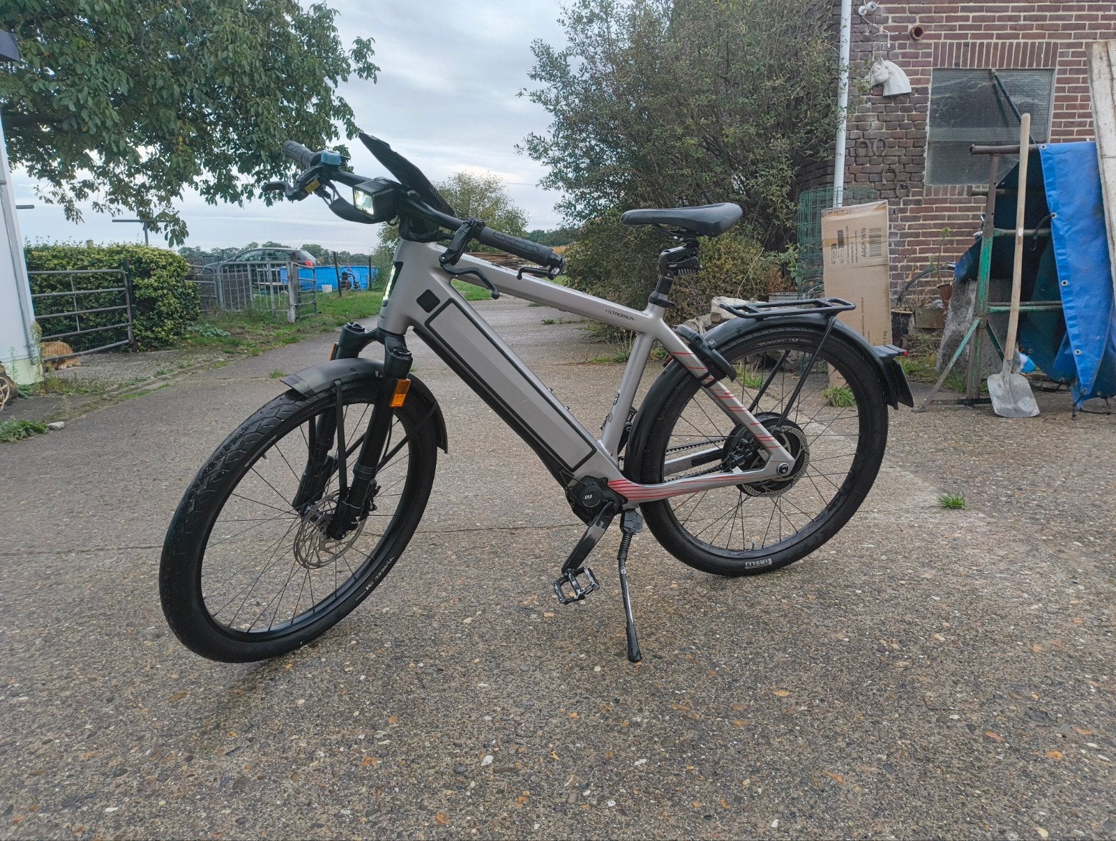 Stromer ST3 pinion redbull editie limited edition, Ophalen, Zo goed als nieuw, 30 tot 50 km per accu, Stromer