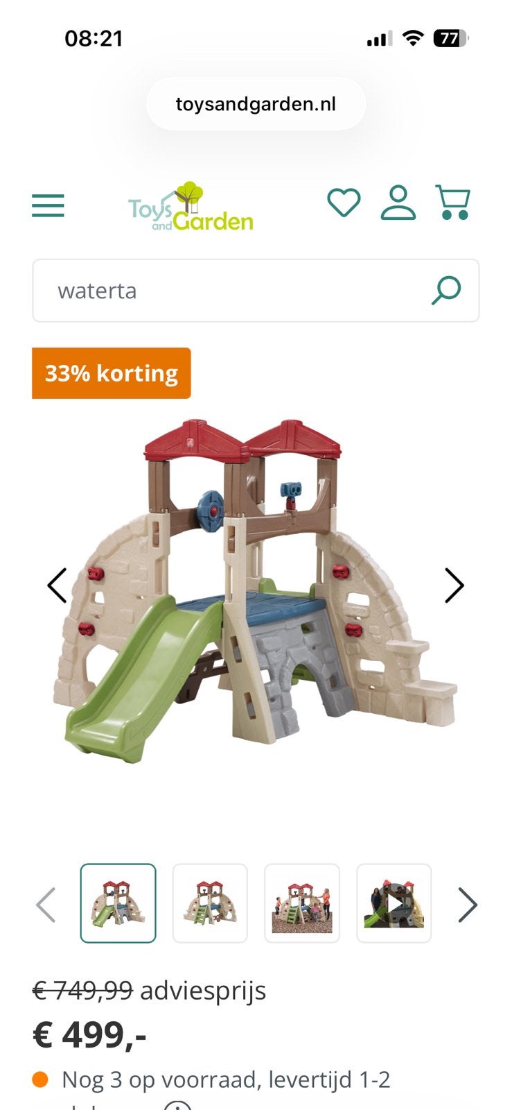 Speeltoestel step 2 plus smoby, Ophalen, Zo goed als nieuw