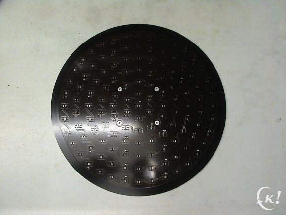 KN0110: print rond diameter 290mm voor 127 leds, Hobby en Vrije tijd, Elektronica-componenten, Ophalen of Verzenden, Nieuw
