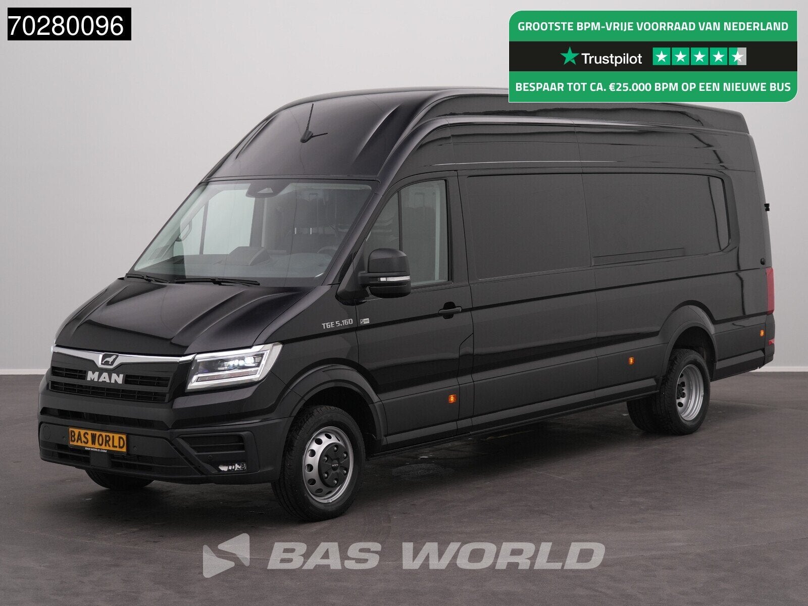 MAN TGE 5.160 Automaat L5H4 Dubbellucht ACC LED Navi Airco C, Auto's, Bestelwagens en Lichte vracht, Stof, Euro 6, 4 cilinders