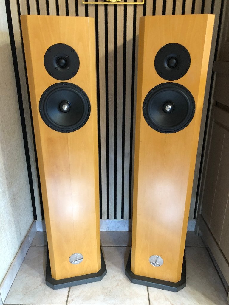 ACCUSTIC ARTS CLASSIC MK 2, PERFECTE STAAT.., Audio, Tv en Foto, Luidsprekerboxen, Vloerstaande luidspreker, Zo goed als nieuw