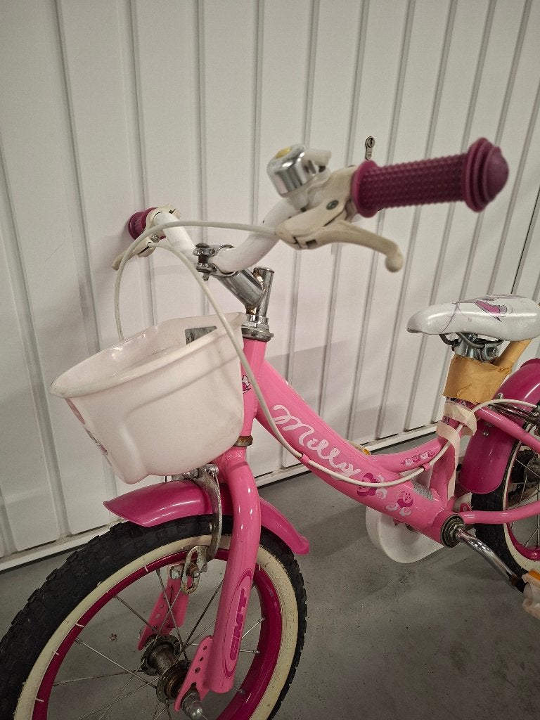 Kinderfiets, Fietsen en Brommers, Ophalen, Gebruikt, Velgrem, Minder dan 16 inch