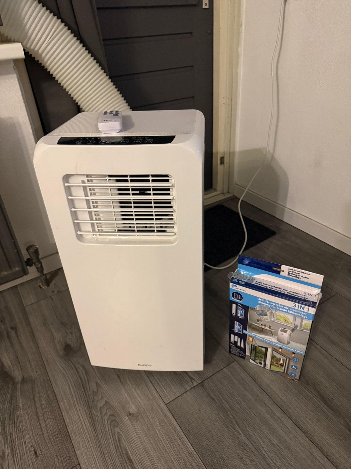 Mobiele Airco Eurom 9000 BTU met Afstandsbediening, Elektronische apparatuur, Airco's, Ophalen, Zo goed als nieuw, Mobiele airco