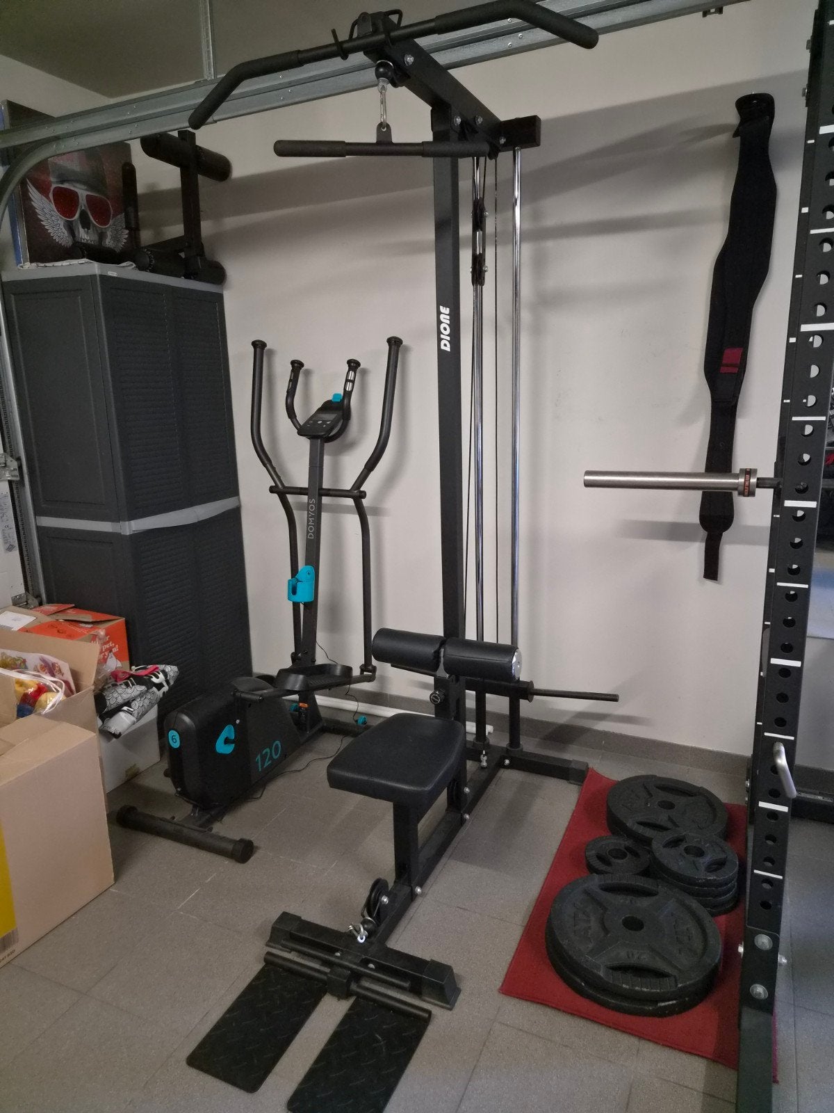 Pull down dione, Sport en Fitness, Fitnessmaterialen, Ophalen