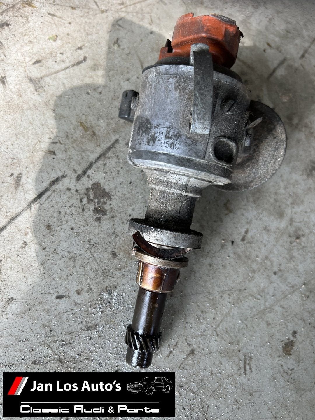 Audi coupe 5 cil typ 85 stroomverdeler ontstekingsverdeler, -, Origine de la pièce connue, Audi, Utilisé