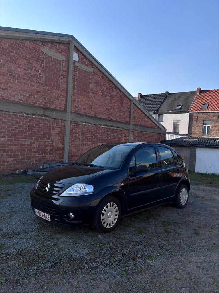 Citroën C3 2007 – Essence – 132.500 km, Auto's, Elektrische ramen, Zwart, 5 deurs, Particulier