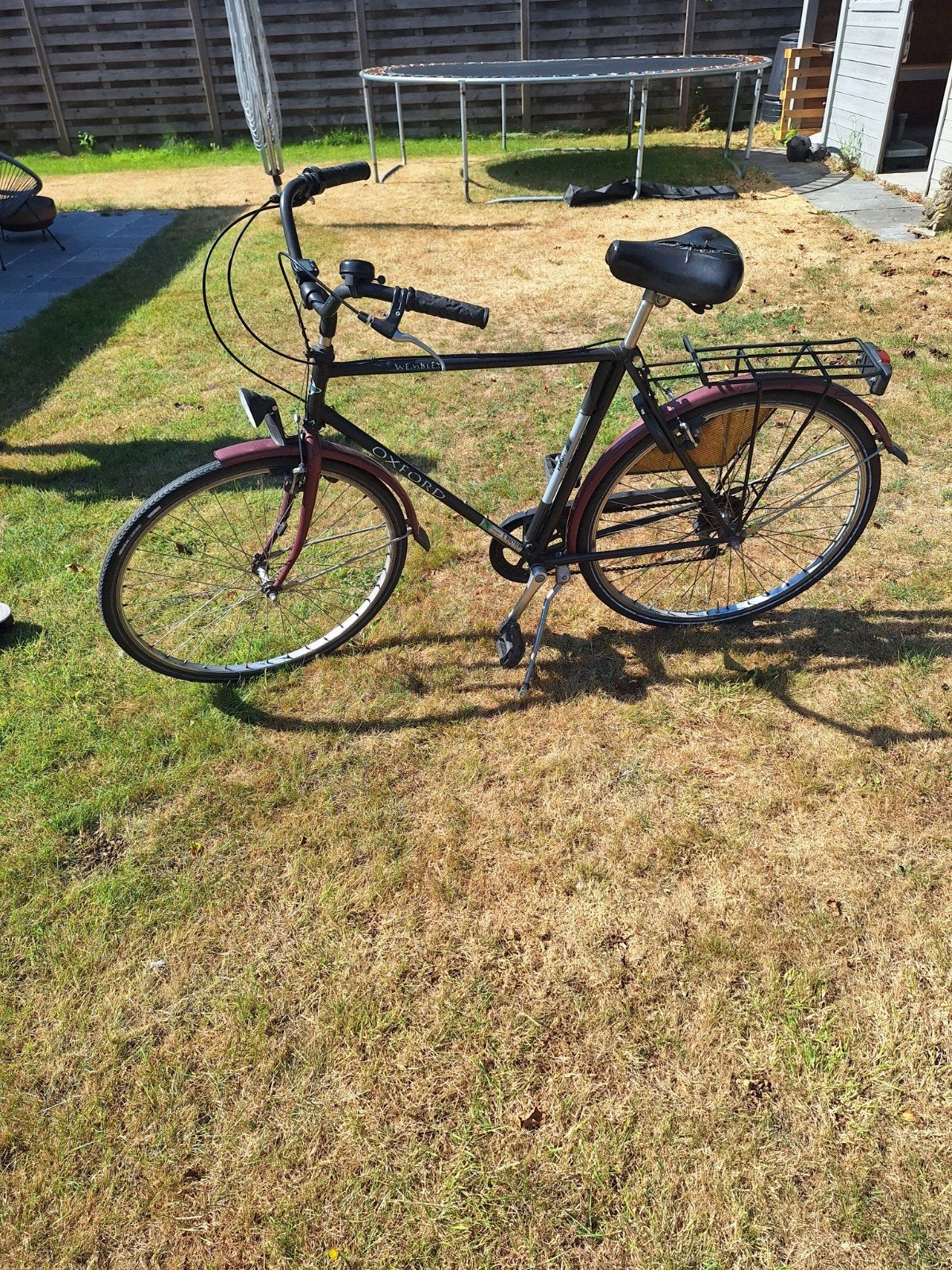 herenfiets Oxford M55 7 versnellingen, Ophalen