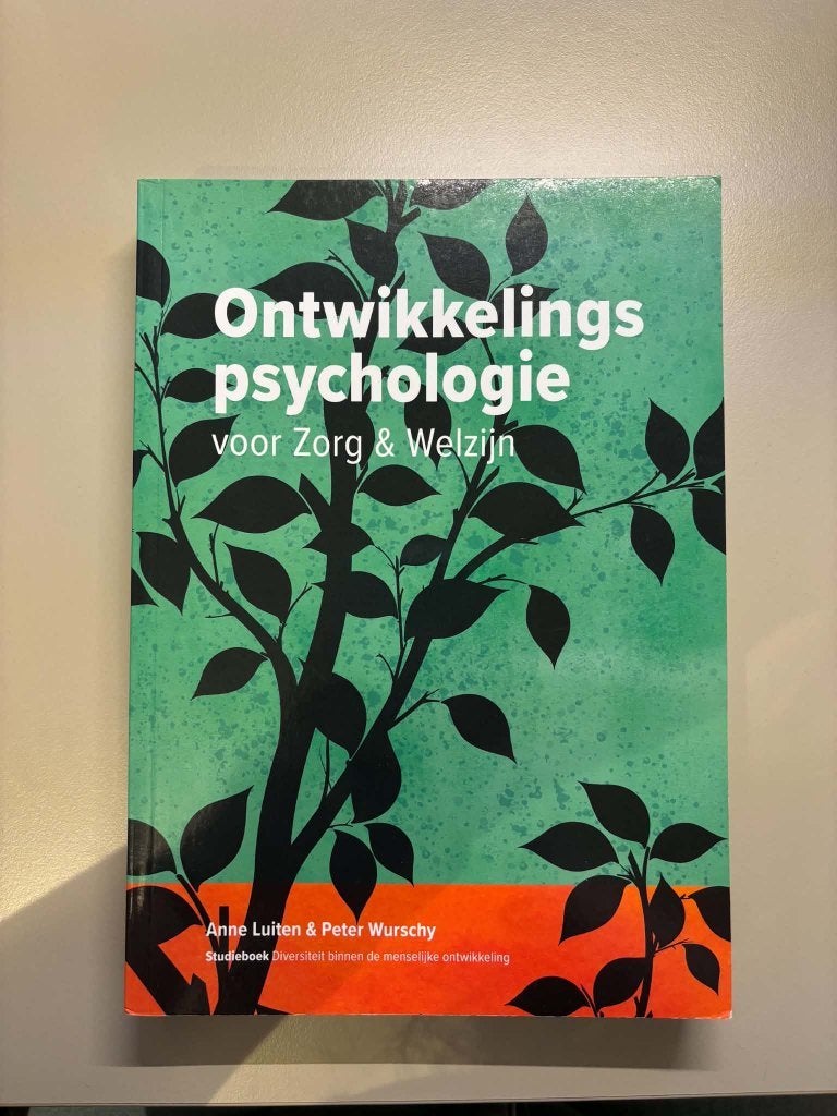 Ontwikkelingspsychologie voor Zorg & Welzijn, Ophalen of Verzenden, Zo goed als nieuw, Hoger Onderwijs, Anne Luiten