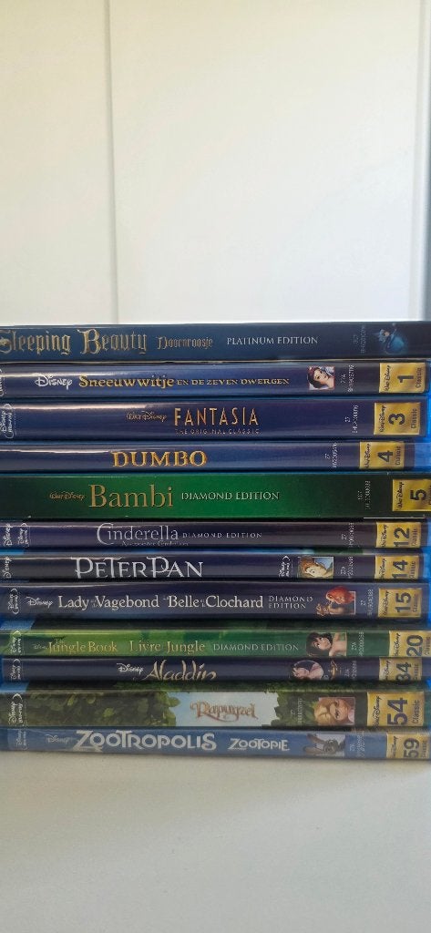 BR - Vele kinder-en animatiefilms (Disney, Pixar...), CD & DVD, Blu-ray, Enlèvement ou Envoi, Dessins animés et Film d'animation