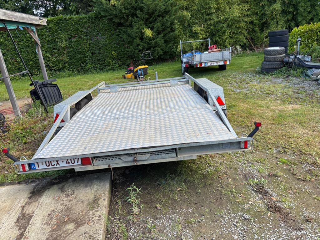 Auto aanhanger BCW, Enlèvement
