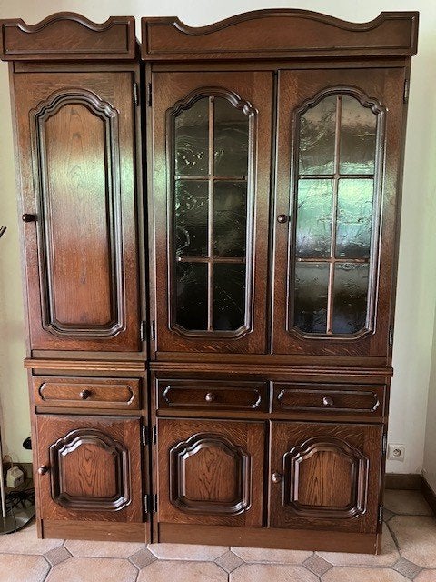 Armoire, Enlèvement, Comme neuf, Landelijk, cottage, Avec tablette(s)