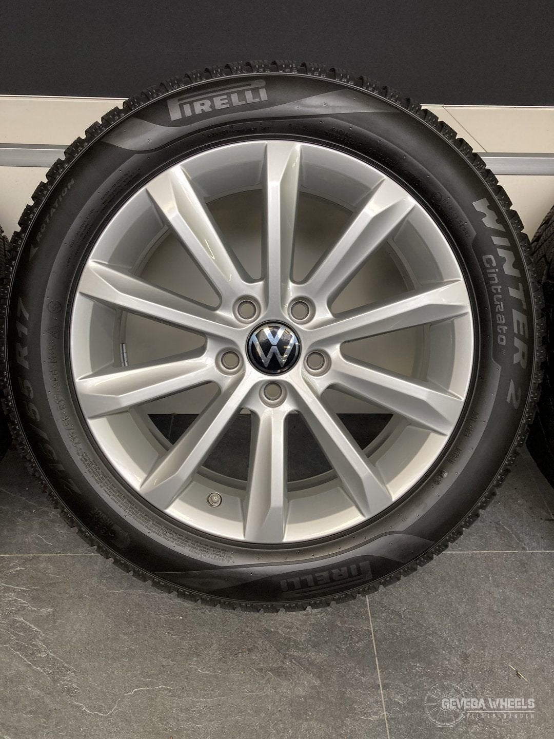 17” originele Volkswagen Passat B7 B8 B9 velgen winterbanden, Auto-onderdelen, -, -, Banden en Velgen, 17 inch