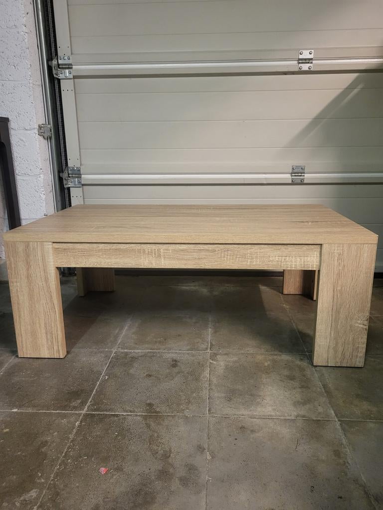 URGENT – Table basse chêne clair–très bon état–petit prix, Enlèvement, Chêne