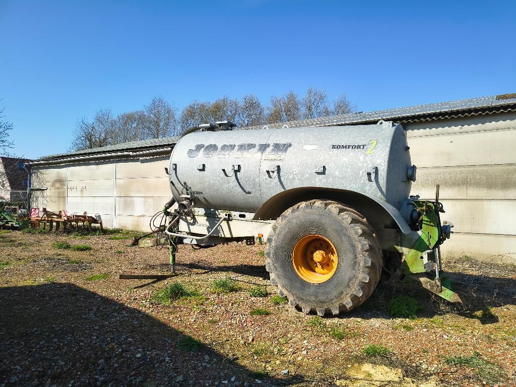 joskin mesttank 11 000L met injecteur, Ophalen