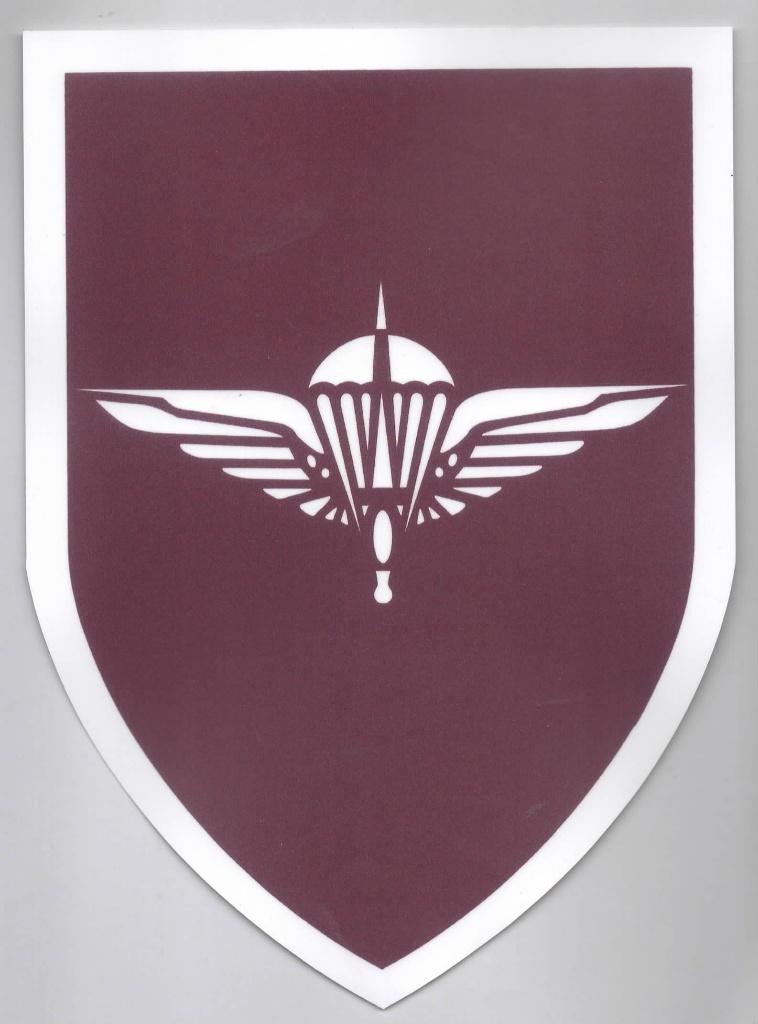Voertuigstikker voor jeeps  ABL, Enlèvement ou Envoi, Armée de terre, Emblème ou Badge