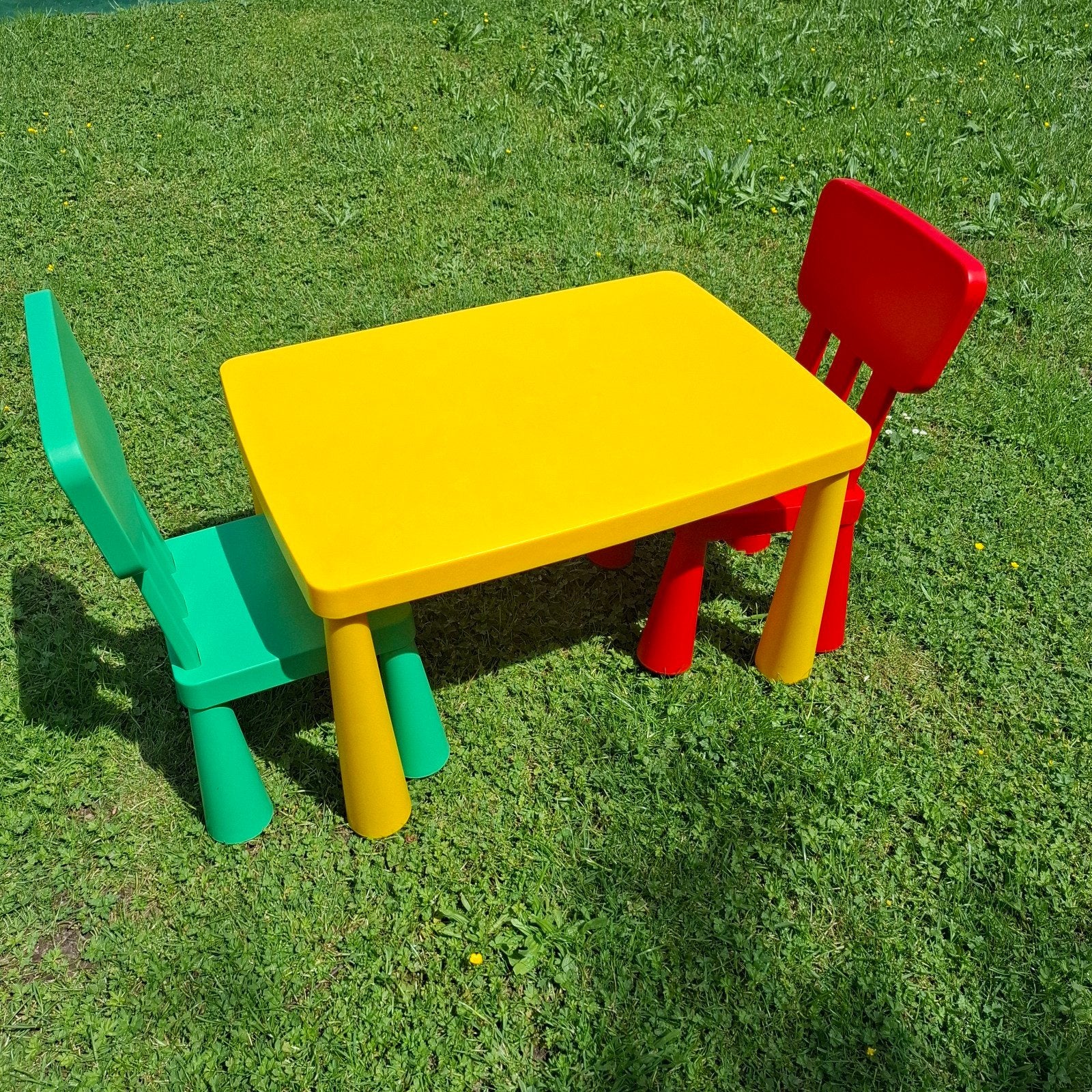 Kinder tafel en stoeltjes Mammut, Ophalen