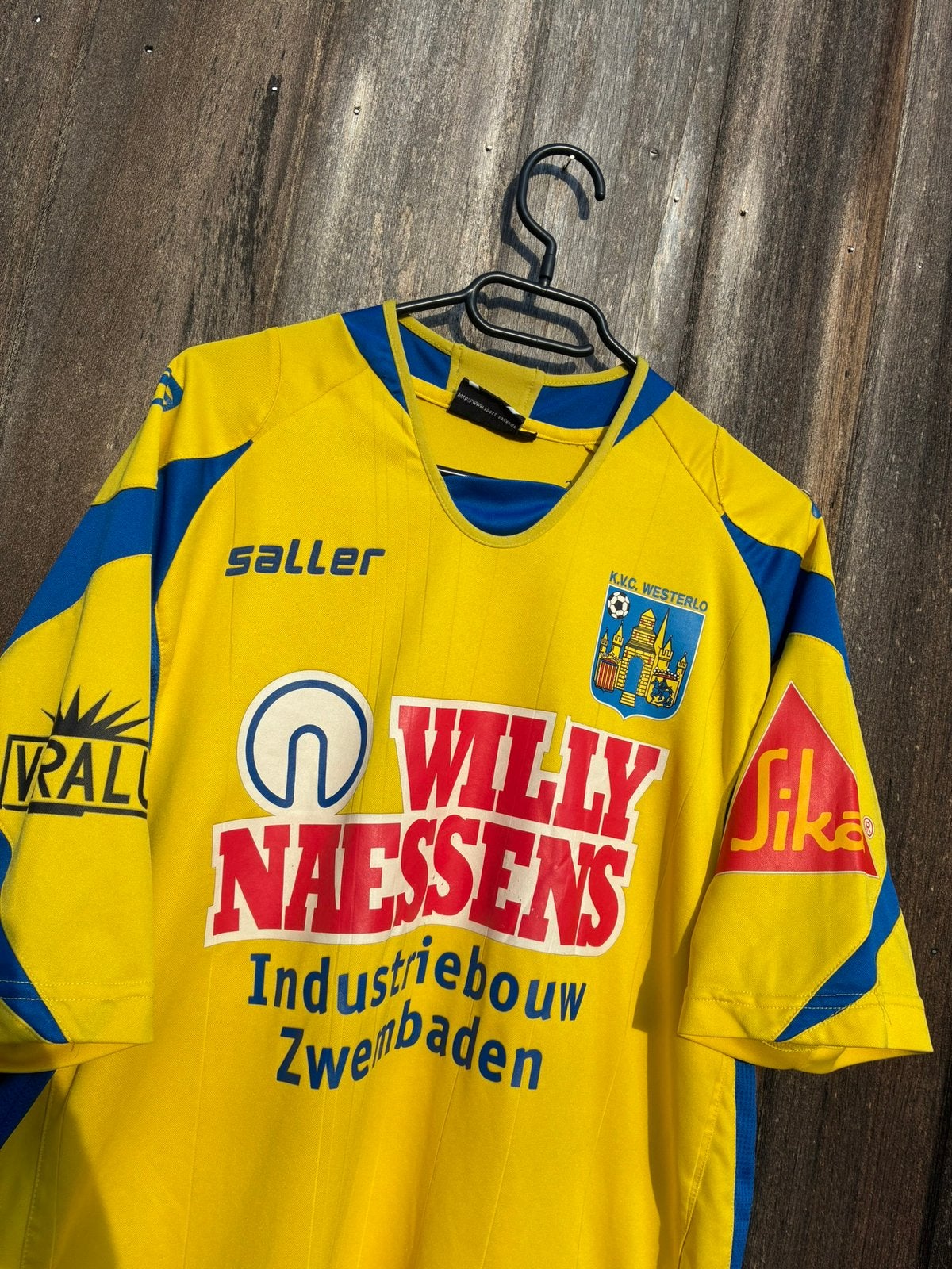 Matchworn voetbalshirt KVC Westerlo Tom van Imschoot Saller, Ophalen of Verzenden, Zo goed als nieuw