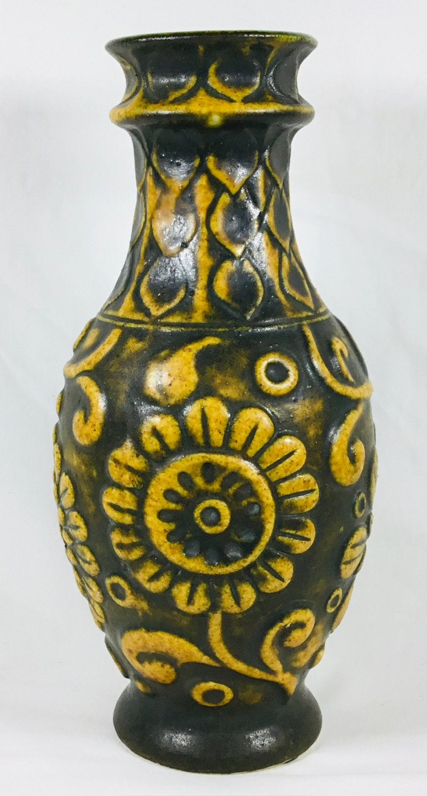 Vase design vintage BAY keramik 86-25 Allemagne l'Ouest  70s, Enlèvement ou Envoi, Maison et Meubles