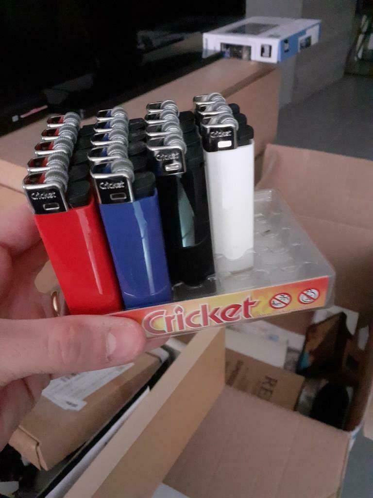 Briquets gaz, Ophalen, Nieuw, Aansteker