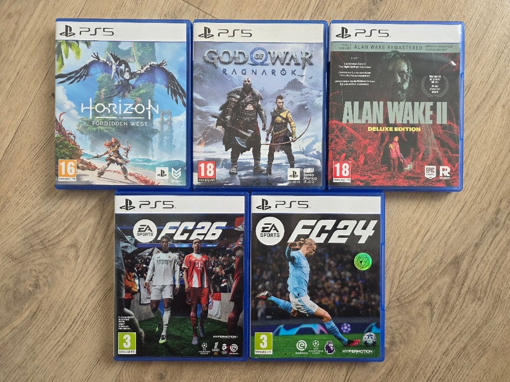 PS5-games: zie beschrijving voor prijs per stuk, Games en Spelcomputers, Ophalen of Verzenden, Zo goed als nieuw