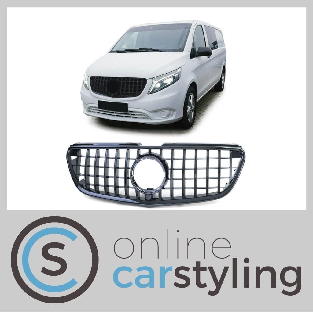 Sport Grill Mercedes Vito W447 Glossy Black, Auto-onderdelen, -, Nieuw, Ophalen of Verzenden, -