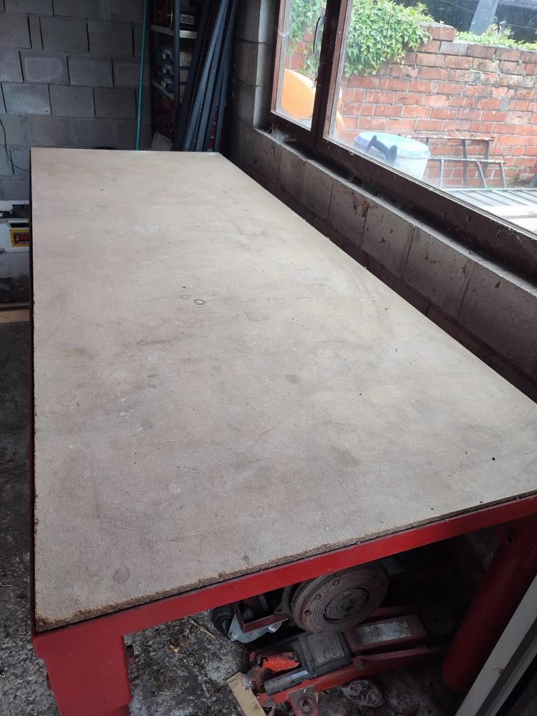 Werktafel, Doe-het-zelf en Bouw, Werkbanken, Ophalen, Gebruikt, 70 tot 120 cm