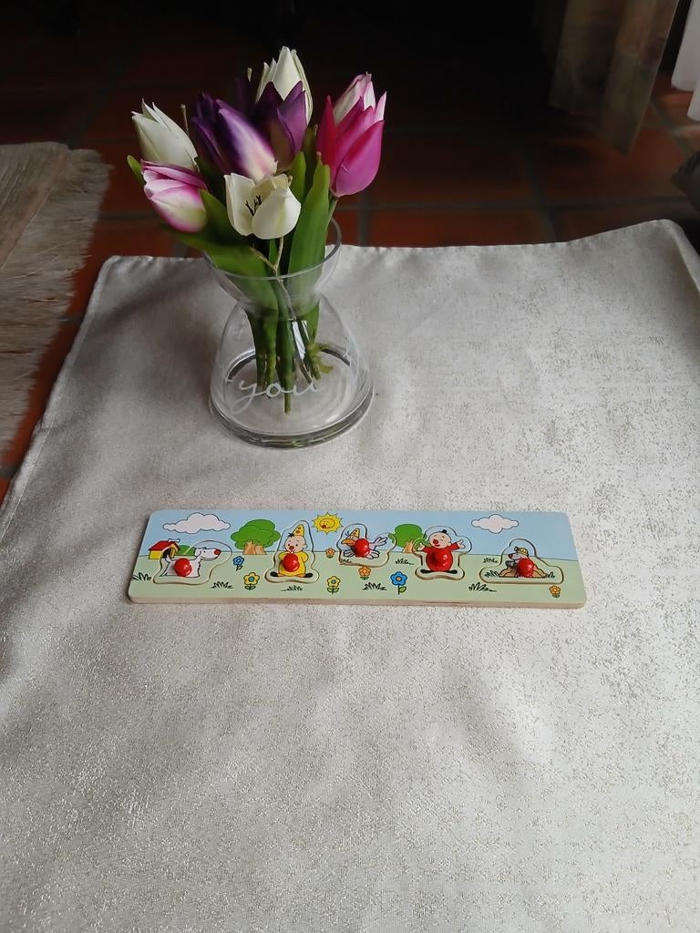 Bumba houten puzzel – leuk en compleet!, Kinderen en Baby's, Speelgoed | Educatief en Creatief, Ophalen of Verzenden