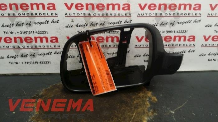 Coque rétroviseur gauche d'un Peugeot 307 (ZWART), -, 3 mois de garantie, Utilisé, -