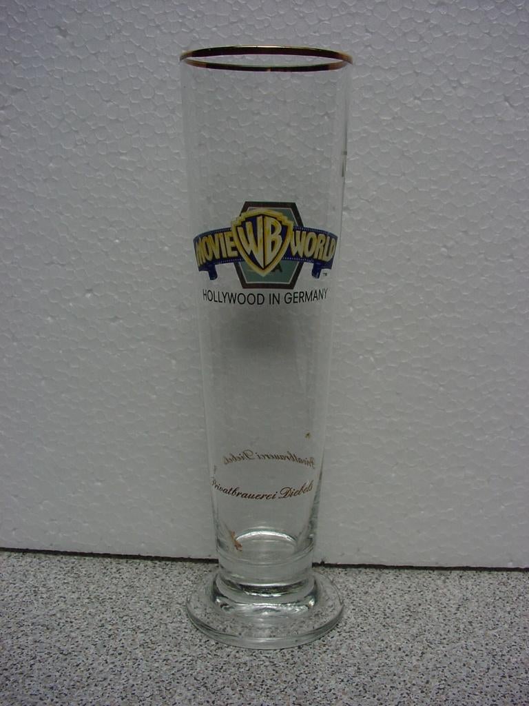 Bierglas Diebels Alt Movie Warner Bros World, Ophalen of Verzenden, Nieuw, Bierglas