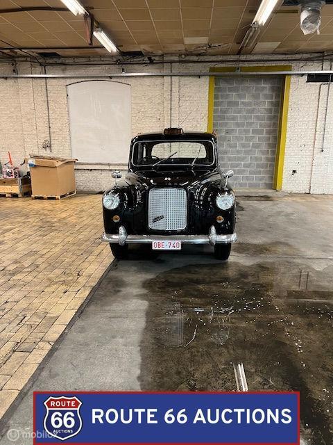 Austin F4 Taxi | 1952 | Route 66 Auctions, Auto's, Oldtimers, Austin, Zwart, Bedrijf, Handgeschakeld