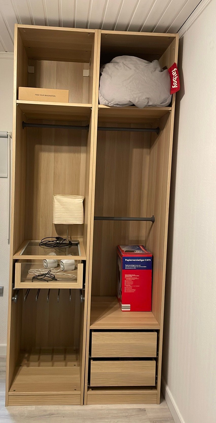 Kast, Ophalen, Zo goed als nieuw